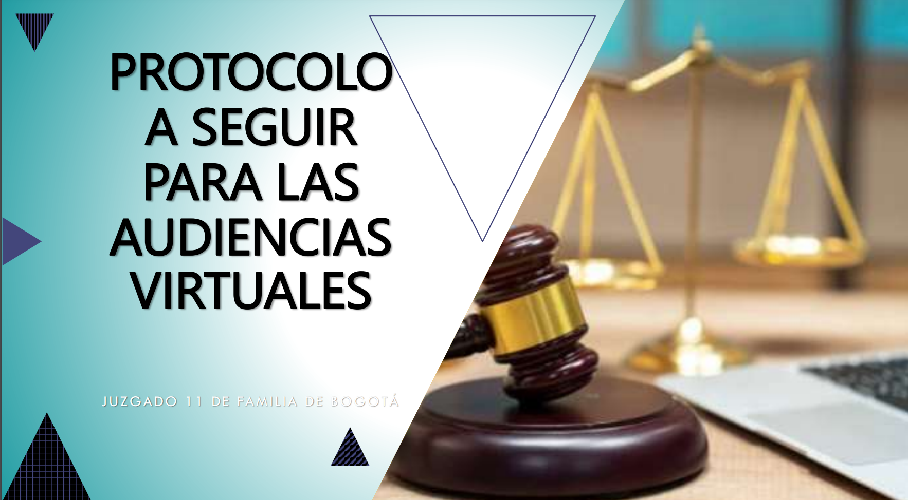 Protocolo para Audiencias Virtuales